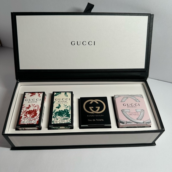 Gucci Bath & Body Gucci Miniature Gift Set 4x 5ml White Box Poshmark